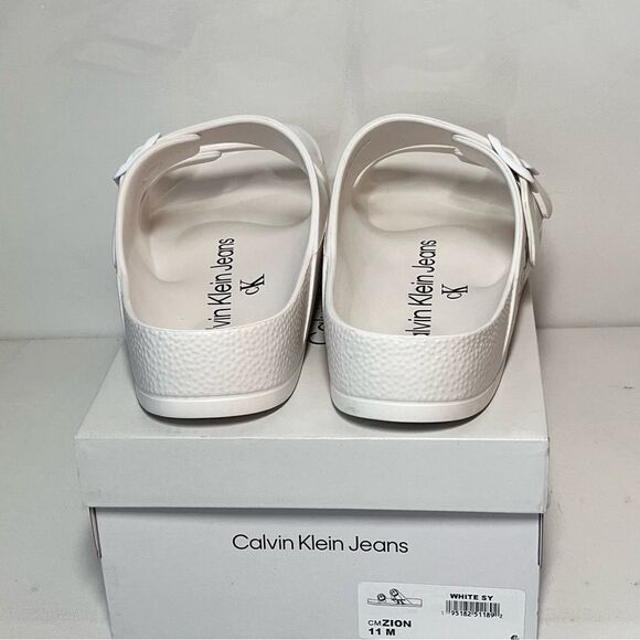 Calvin Klein Zion Double Strap Slide Sandal - Picture 5 of 7